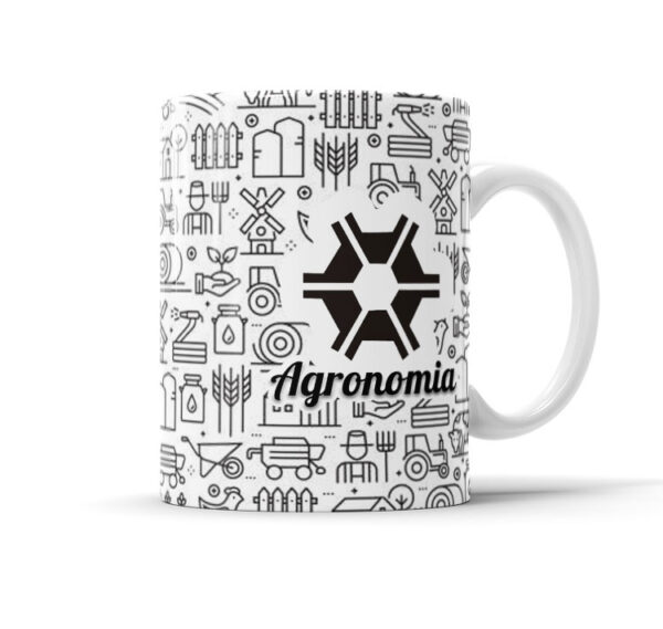 Caneca De Profissão Com Caricatura E Nome Agronomia Envio Rápido 010 - Image 2