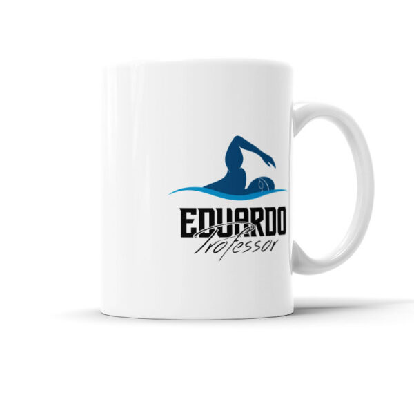 Caneca Personalizada Com Caricatura Natação Envio Rápido 325ml - Image 2