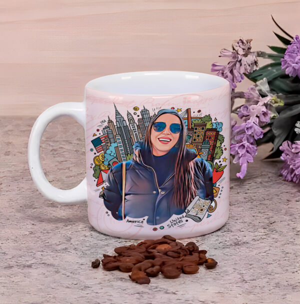Caneca Personalizada Com Caricatura Envio Rápido 100ml - Image 3
