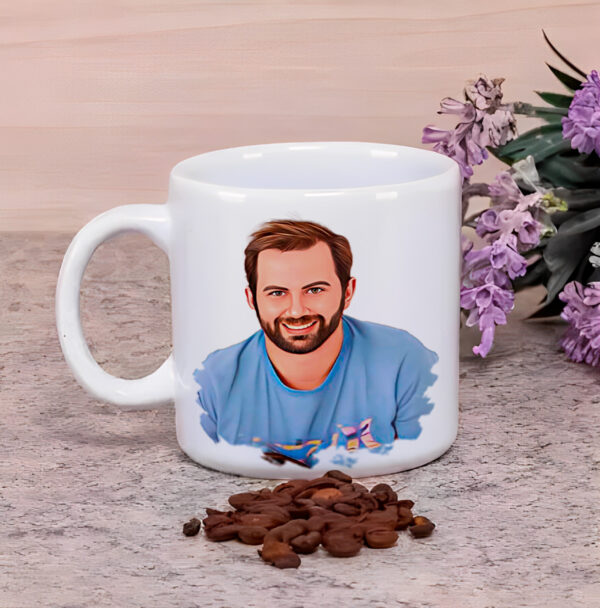 Caneca Com Caricatura Personalizada Avatar 100ml - Image 3