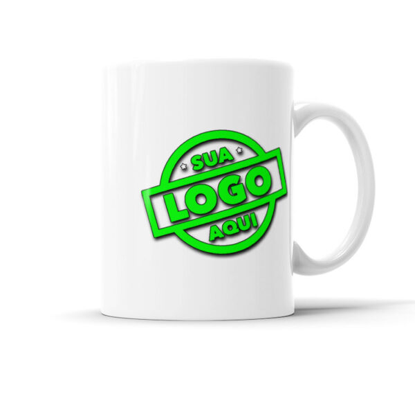Xicara Personalizada Caneca Com Caricatura Envio Rapido Com Logo 325ml - Image 2