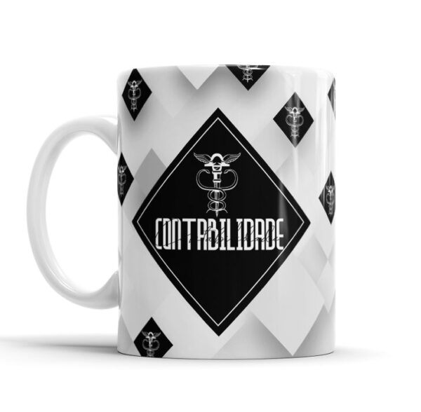 Caneca Caricatura E Nome Modelo Profissional Contabilidade Presente Ideal - Image 4
