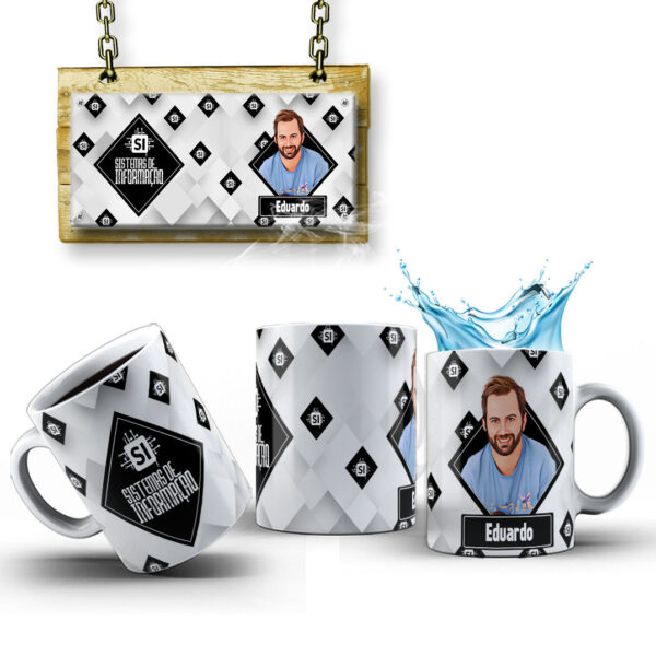 Xicara Personalizada Caneca Com Caricatura e Nome Envio Rapido 325ml - Image 2
