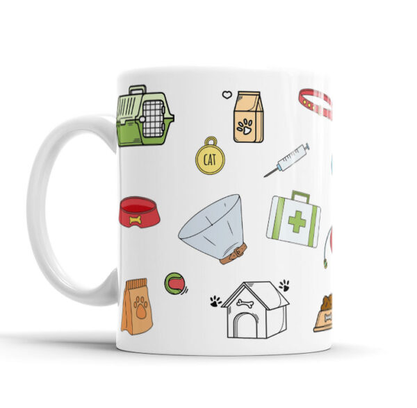 Caneca Personalizada Com Caricatura Envio Rápido - Veterinário - 325ml - Image 2